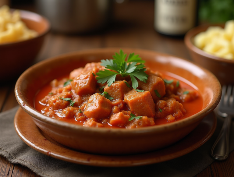 Schweinegulasch