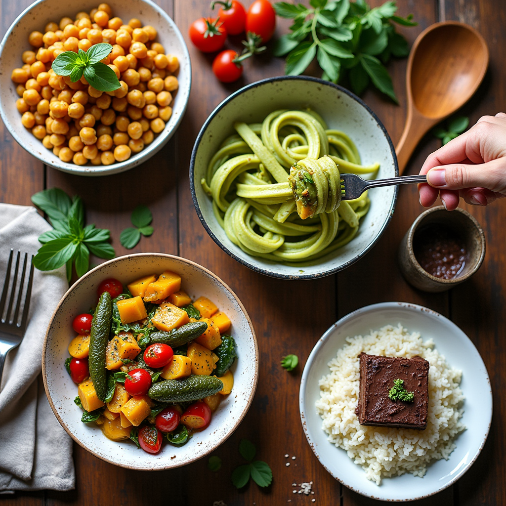 Schnelle vegane Rezepte