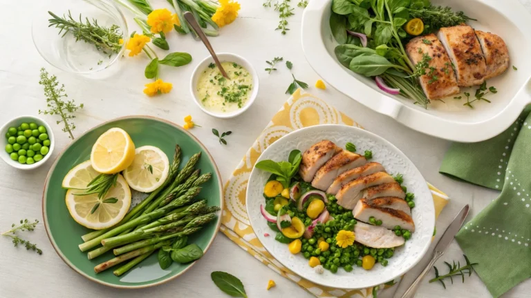 Frühlingsrezepte mit Fleisch