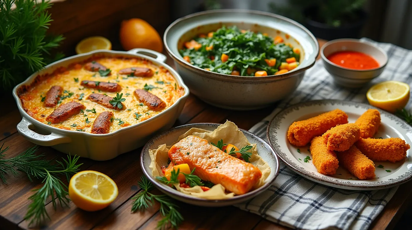 Fischrezepte mit Gemüse