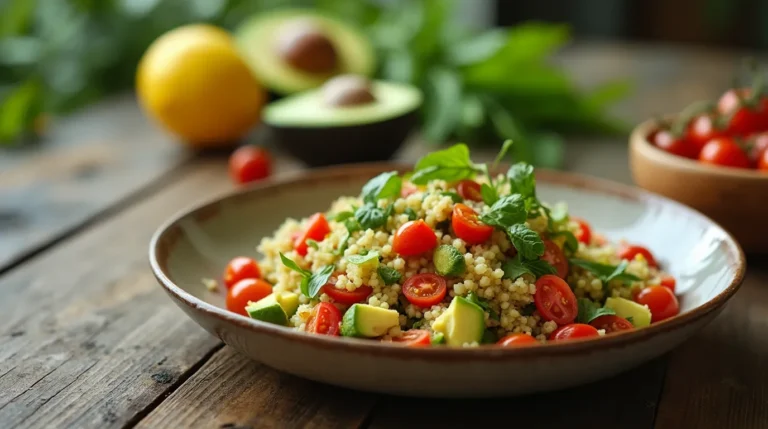 Quinoa-Avocado-Salat