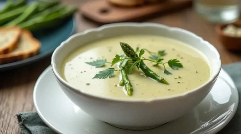Spargelcremesuppe