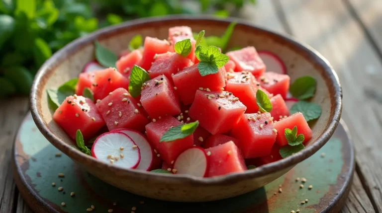 Wassermelonen-Salat