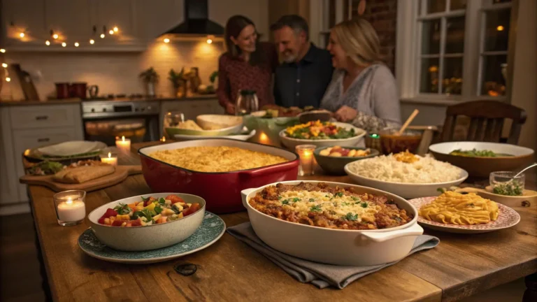 Essen für 20 Personen wenig Aufwand