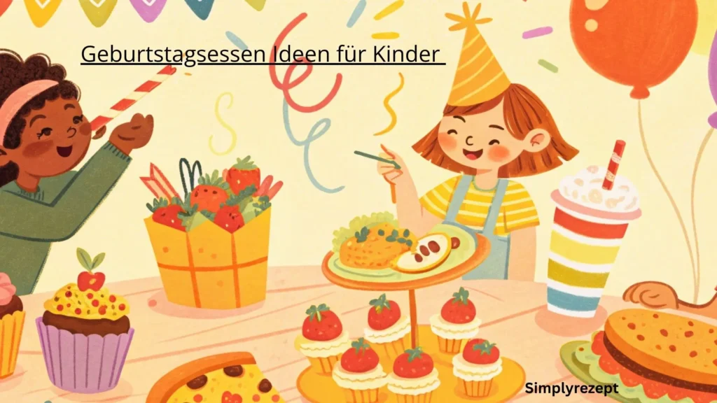 Geburtstagsessen Ideen für Kinder