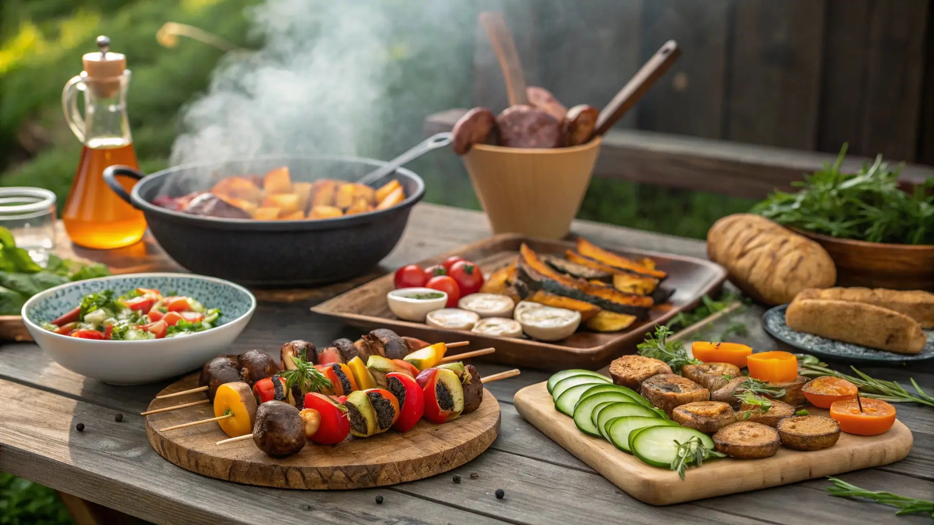 vegetarische grillrezepte