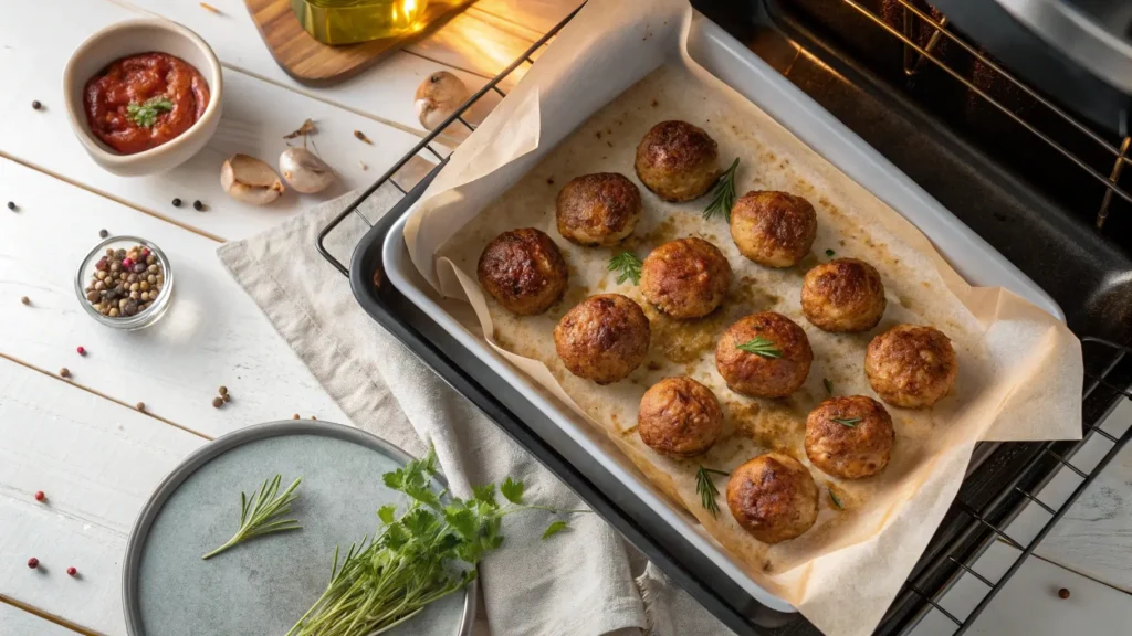 Frikadellen im Backofen