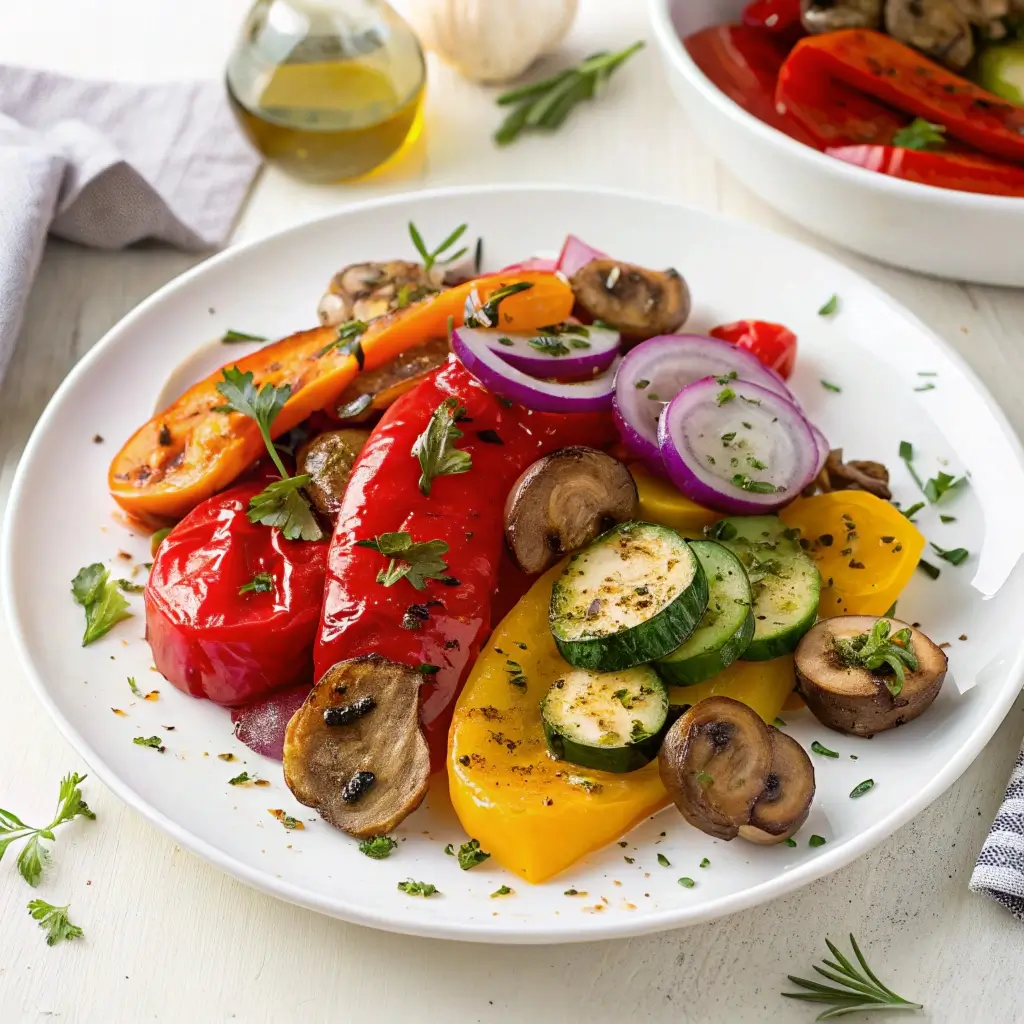 „Buntes Gemüse im Airfryer zubereiten? So geht’s schnell, farbenfroh & gesund! Einfaches Rezept mit Temperatur-Tipp, Gewürz-Ideen und Tipps für knusprige Konsistenz.“
